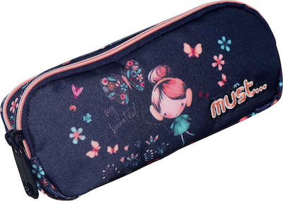 Must Energy My Beautiful Pencil Case with 2 Compartments Black