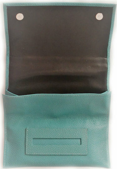 Marvel Lederne Tabaktasche in Blau mit magnetischem Verschluss 15x8cm