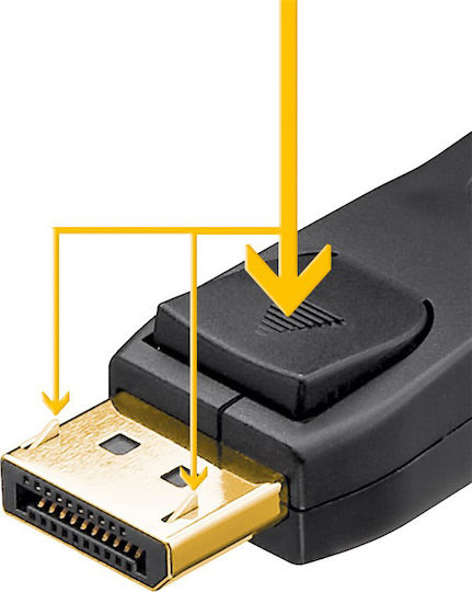 Goobay Cablu DisplayPort - DisplayPort 1m Negru (49958)