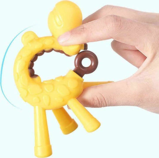Cangaroo Inel Dentar Giraffe Din Silicon Pentru 3 Luni+