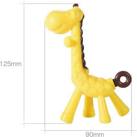 Cangaroo Inel Dentar Giraffe Din Silicon Pentru 3 Luni+