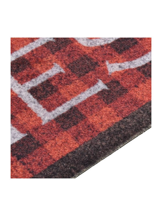 vidaXL Tomatoes Kitchen Mat Runner with Anti-slip Underlay Red 60x180εκ.