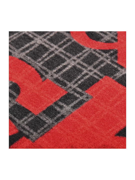 vidaXL Hot&Spicy Kitchen Mat Runner with Anti-slip Underlay Red 60x300εκ.