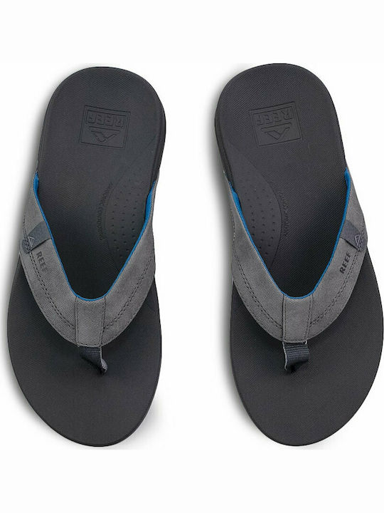 Cushion Spring Men's Flip Flops Gray 01438