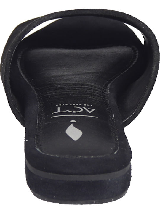 JK1434 Women's Flat Sandals Black