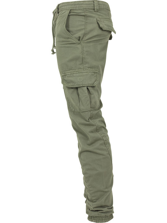 Cargo Trousers in Regular Fit Olive