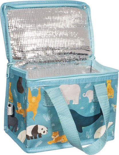 Sass & Belle Insulated Bag Handbag Endangered Animals L20 x W13 x H15.2cm
