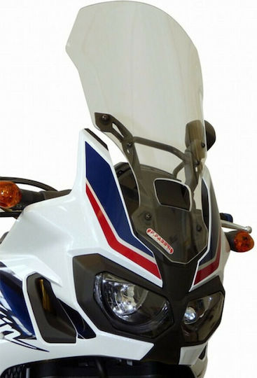 Fabbri Transparentes Visier Motorrad Touring Klar für Honda Afrika Twin CRF1000L 2016-2019 H176/C