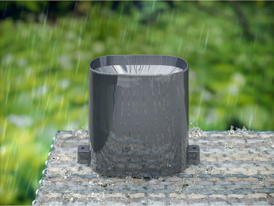 HAMA Rainy 00186420 Drahtlos Wetterstation Digital Wandmontiert / Tischplatte Schwarz