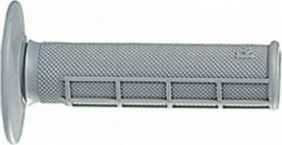 Renthal Motorcycle Grips MX Diamond Waffle Soft Compound in Gray Colour