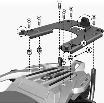 Givi Rack for BMW F 650 GS BMW F650GS/G650GS