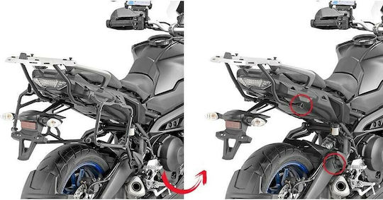 Givi Πλαϊνές Βάσεις για Yamaha Tracer 900 2018-2020