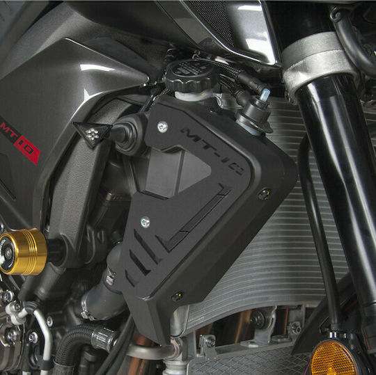 Barracuda Motorcycle Radiator Protector Yamaha MT-10 Black
