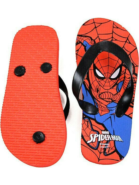 Kinder Flip Flops Spider-Man Schwarz Spiderman
