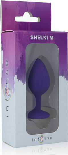 Intense Shelki M Plug Anal Dop Anal Mediu Violet 3.5cm