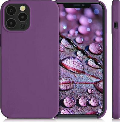 KWmobile Flexible Rubber Back Cover Σιλικόνης Magenta Purple (iPhone 12 / 12 Pro)