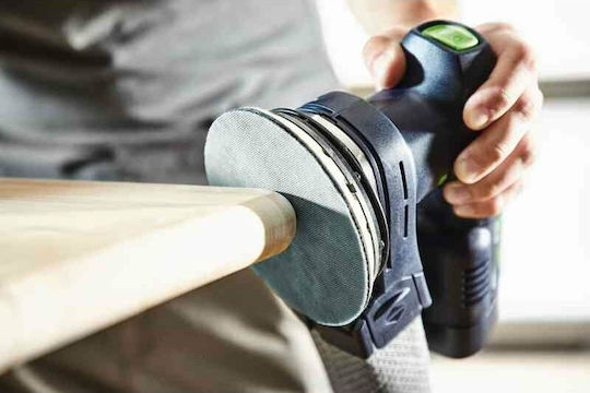 Festool ETSC 125 Li-Basic Ексцентрично Трибе 125мм Батерия 18V Самостоятелен с Регулиране на Скоростта и със Система за Аспирация