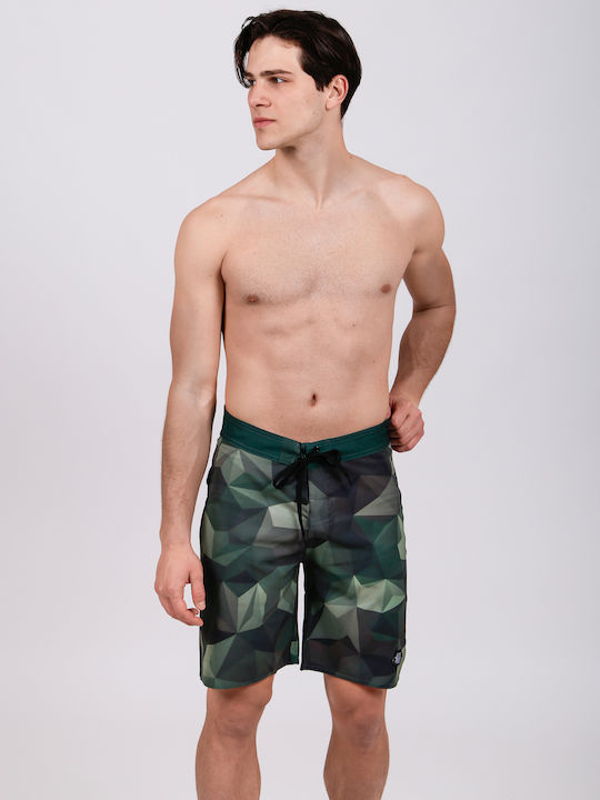 4Ways Men's Swimwear Bermuda Khaki Camo