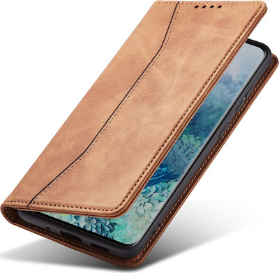 Bodycell PU Leather Synthetic Leather Book Brown (Galaxy A70)