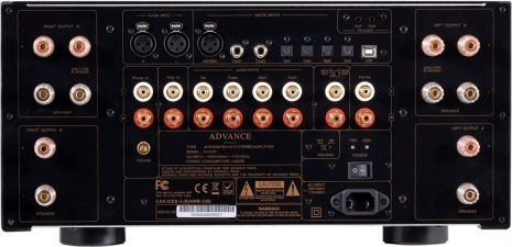 Advance Acoustic PARIS X-i1100 Integrated Hi-Fi Amplifier Stereo 400W/4Ω 220W/8Ω Black