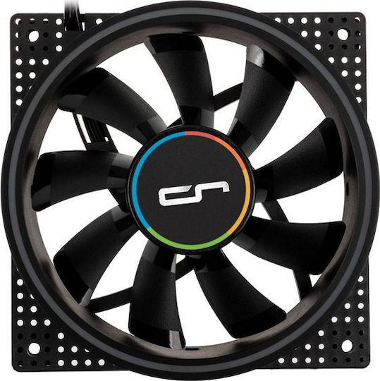 Cryorig Crona S Case Fan 120mm (1700rpm) with ARGB Lighting and 4-Pin PWM Connection Pack of 3