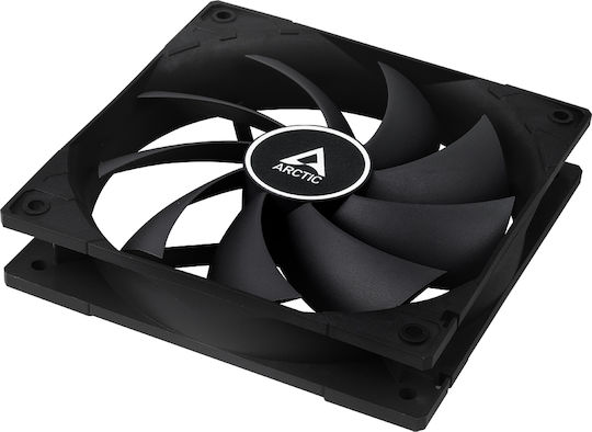 Arctic F12 PWM PST CO 120mm 4-Pin Case Fan Black/White