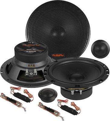 Musway Car Speaker Set MS6.2C Separate 4" with 60W RMS (2 Way)