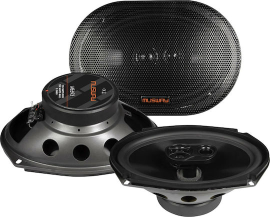 Musway Car Speaker Set ME693 6x9" with 125W RMS (3 Way)