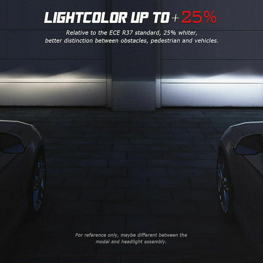 NovSight Lamps Car H7 LED 6000K Cold White 32V 60W 2pcs