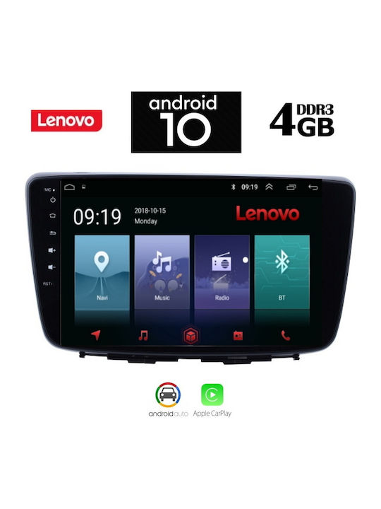 Lenovo Car-Audiosystem für Suzuki Baleno 2016> (Bluetooth/USB/AUX/WiFi/GPS) mit Touchscreen 9" IQ-AN X5942_GPS