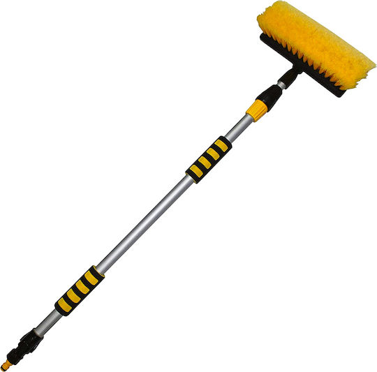 Petex Telescopică Mătură de Spălat Auto cu Alimentare cu Apă 109-165cm