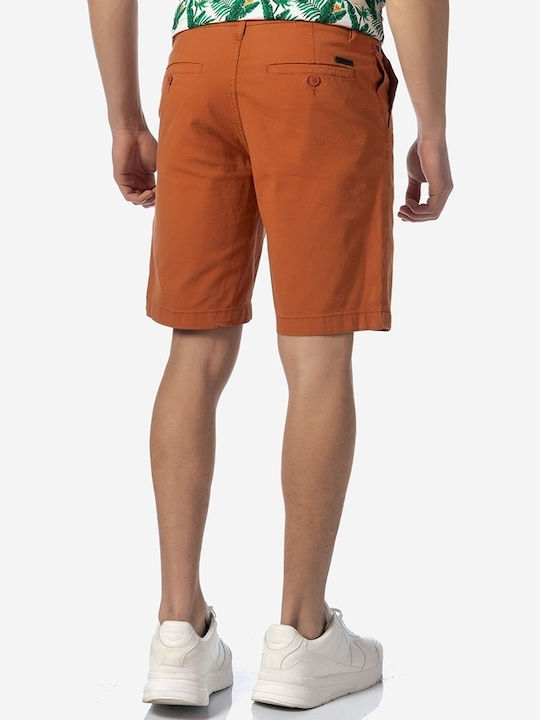 Brokers Jeans Herrenshorts Chino Orange