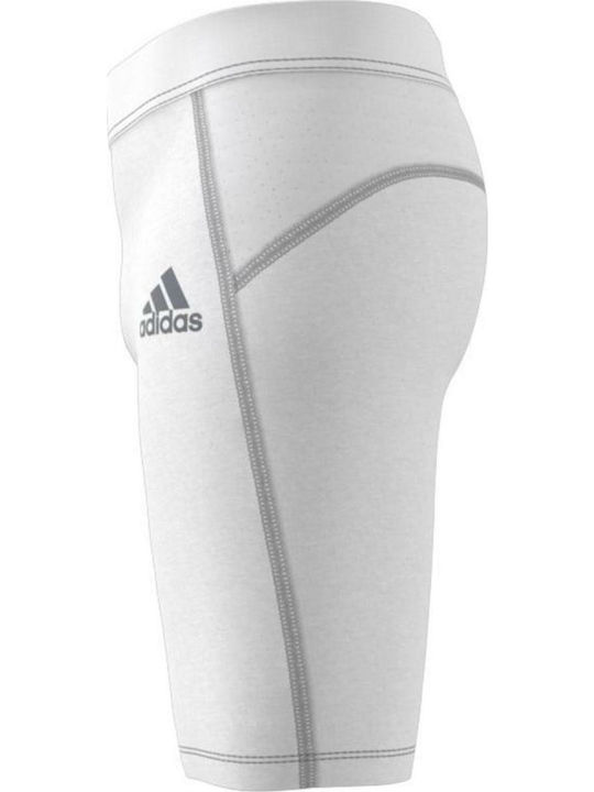 adidas Techfit Herren Thermo Shorts Weiß