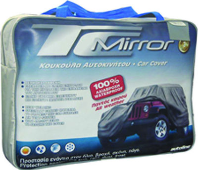 Autoline TC Mirror ECO Acoperă pentru Mașină cu Geantă de transport 429x173x144cm Impermeabil Mici pentru SUV/JEEP