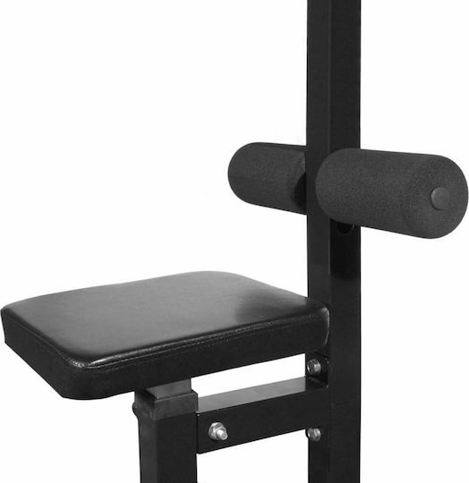 vidaXL Multi-Gym with Weights 57.5kg with Barbell and Dumbbells Set 60.5kg