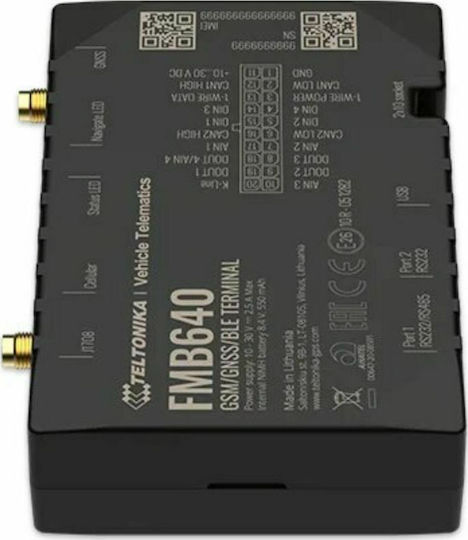 Teltonika FMB640 GPS-Tracker mit GSM GPRS für Autos, Lastkraftwagen und Boote