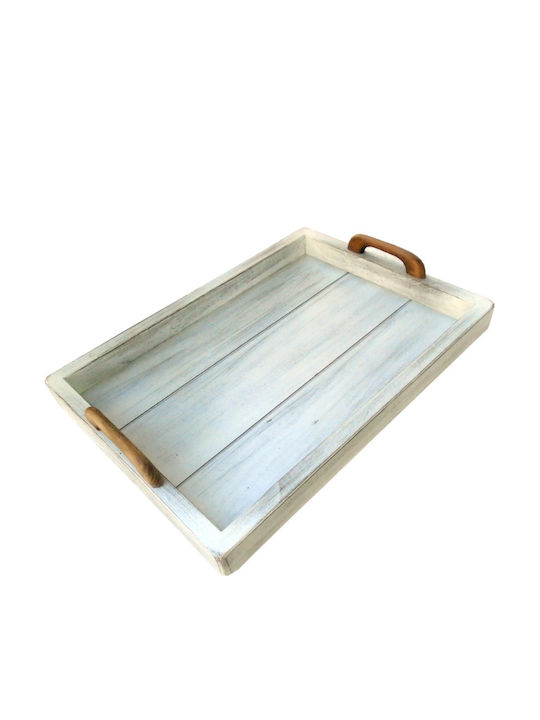 Korres Craft Ξύλινος Δίσκος Σερβιρίσματος 44x31x7cm