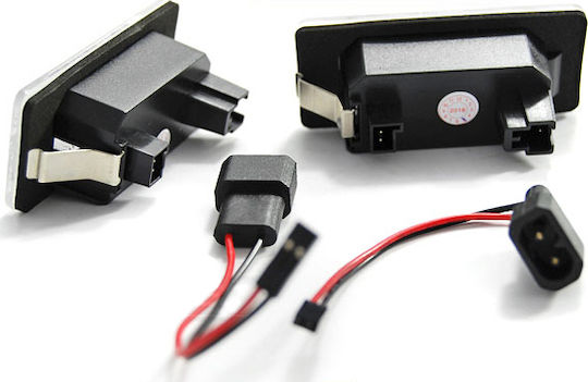 Vinstar License Plate Lights Led 12V for BMW X3 / X5 / X6 / Series 1 / Series 3 / Series 4 / Series 5 / E90 2pcs
