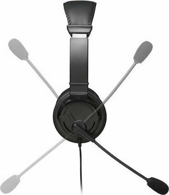 Kensington Classic USB-A Headset with Mic On Ear Multimedia Headphone with Microphone