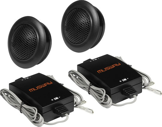Musway Σετ Tweeter Αυτοκινήτου Στρογγυλά MQ 6.2 T 12dB