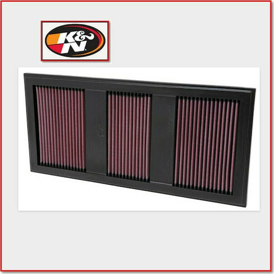 K&N Φίλτρο Αέρος Ελευθέρας Ροής 424x200 για Mercedes-Benz C Class / E Class / ML / S / SLK
