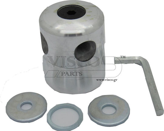 Visco Parts Manual Aluminum Head with Retaining Screw 4 Outputs Universal