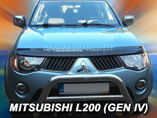 Heko Car Windbreaker Front Dark Fime for Mitsubishi L200 1 Piece