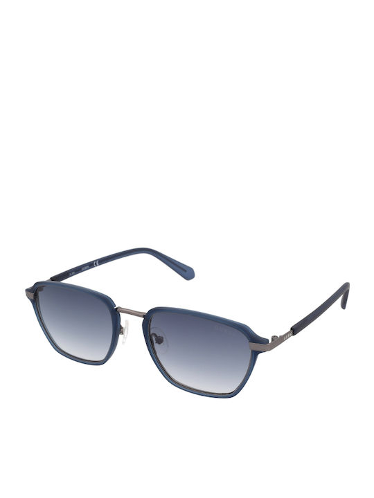 Guess Γυαλιά Ηλίου Navy Μπλε με Mixed Σκελετό