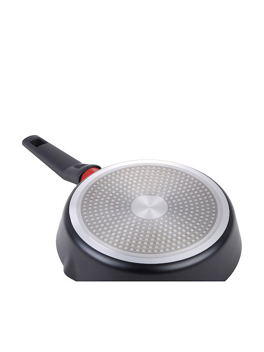 Luigi Ferrero Rosso Aluminum Pan with Non-Stick Coating 24cm