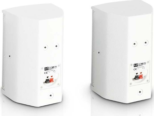 LD Systems SAT 42 G2 W Passiv Installationslautsprecher 60W Paar Weiße