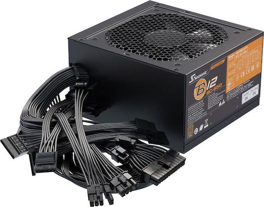 Seasonic B12-BC 750W Μαύρο Τροφοδοτικό Υπολογιστή Full Wired 80 Plus Bronze