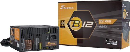 Seasonic B12-BC 850W Black Computer Power Supply Full Wired 80 Plus Bronze