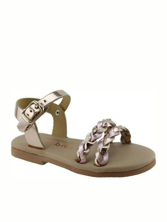 Scarpy Kindersandalen Leder 594 Kupfer