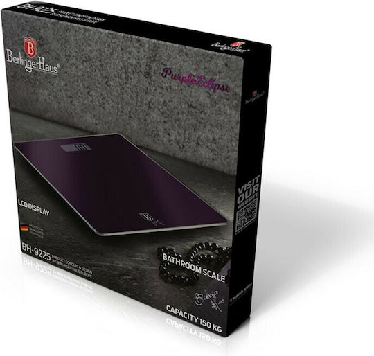 Berlinger Haus Digital Badezimmerwaage in Lila Farbe BH-9225